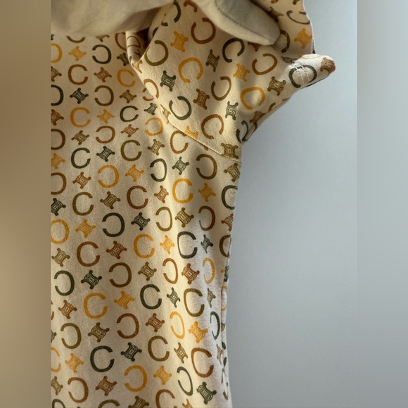 Celine Triomphe Print T-Shirt - Picture 4 of 6